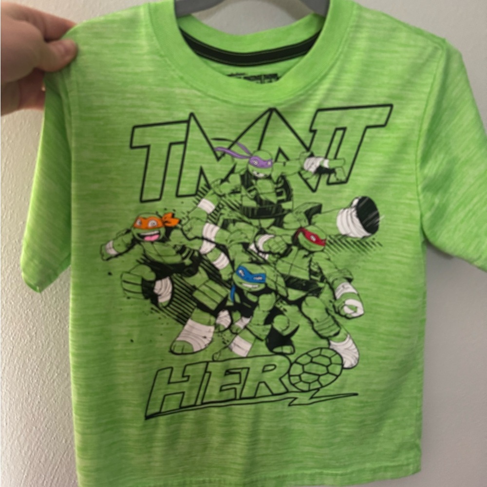 Nickelodeon Green TMNT Short Sleeve Tee